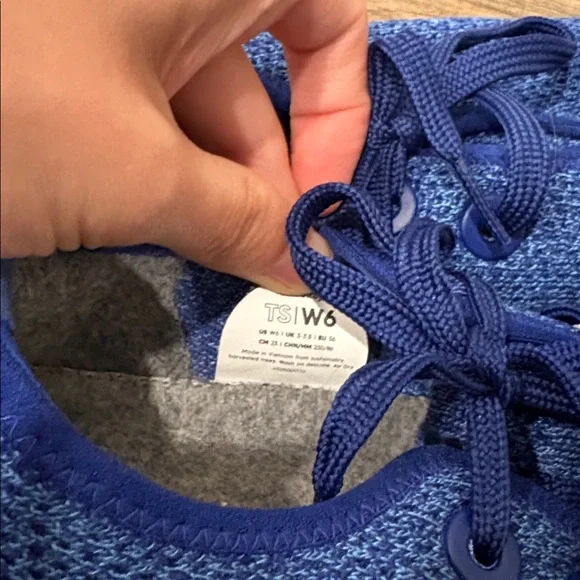 Allbirds Blue Tree Skippers Sz women’s 6 - Picture 6 of 8